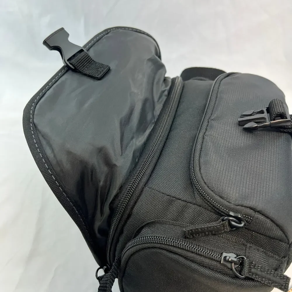 Sony Black DSLR Camera Bag Adjustable Dividers Padded Shoulder Case Medium